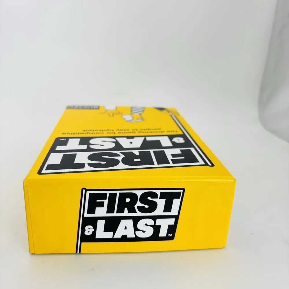 First & Last The Competitive Drinking Game for Adults by Buzzed Complete